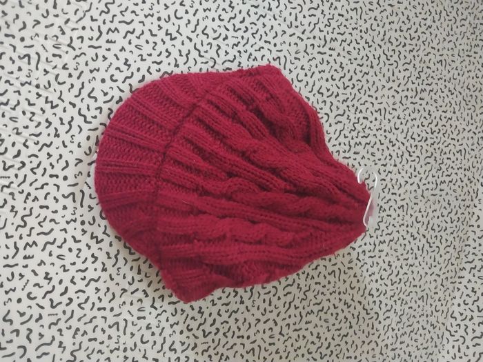 Casquette façon bonnet rouge Vertbaudet – taille 2/3 ans