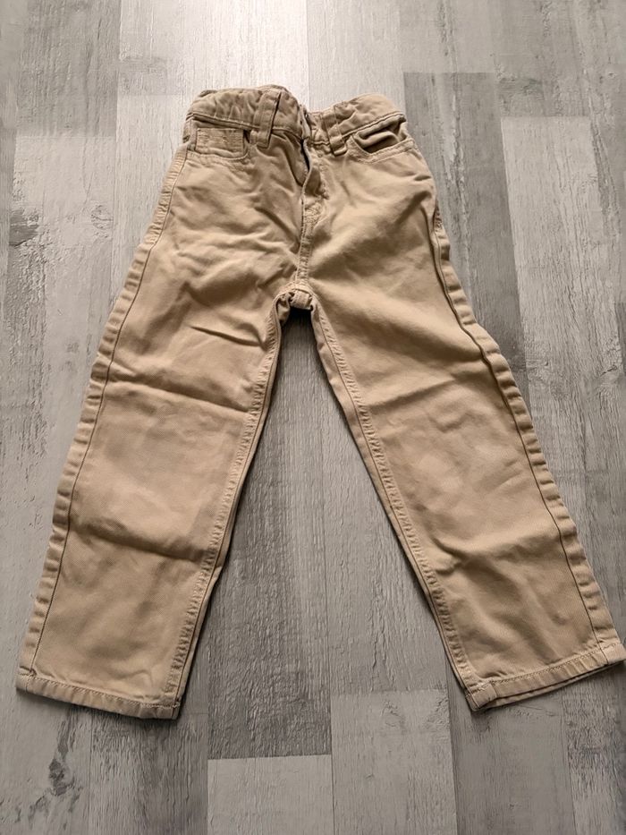 Jean beige 4 ans