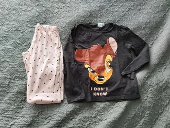 Ensemble pyjama Bambi 8ans