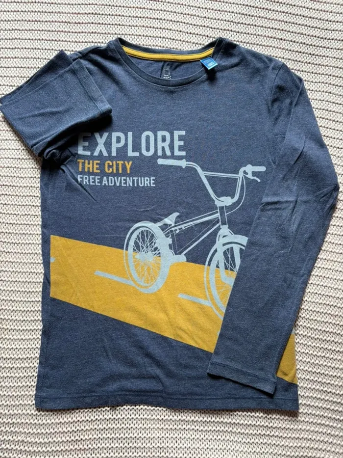 Lot de 11 t-shirts manches longues garçon 10 ans - photo numéro 8