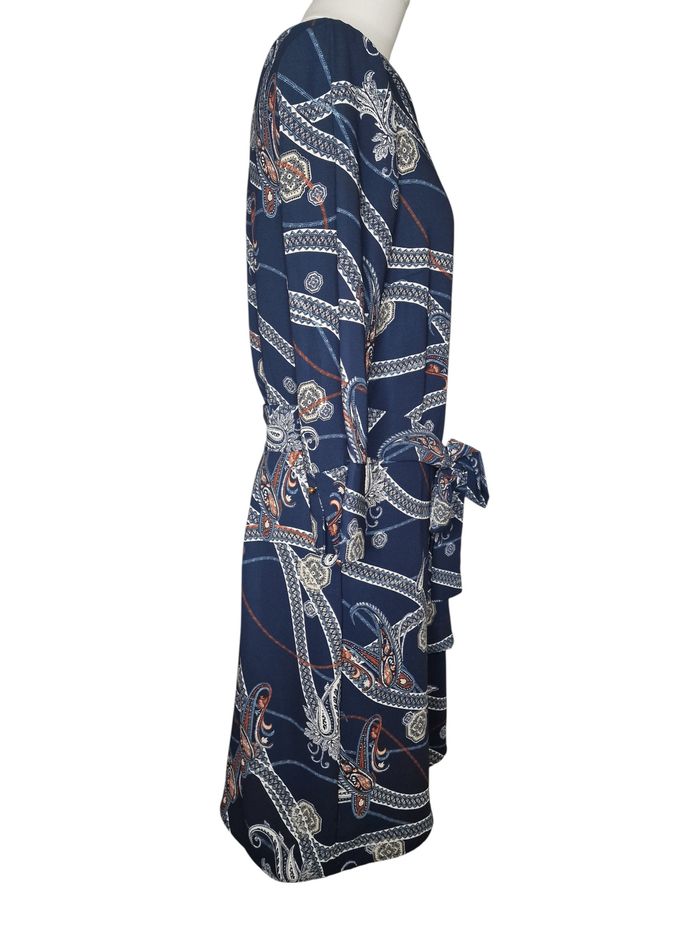 Robe casual H&M – Taille 36 – Bleu Marine – État : Très bon - photo numéro 3
