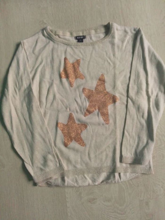 pull fille 5 ans mi saison très bon état