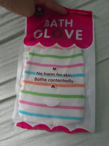 Gant de gommage/Gant exfoliant neuve