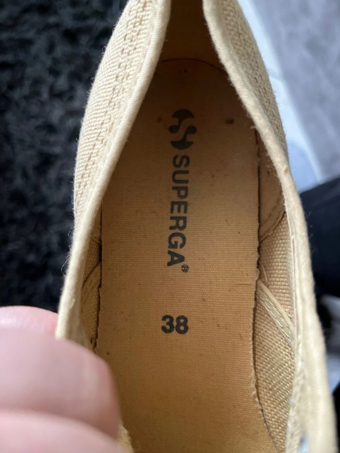 Chaussures femme Superga/ 38/ Beige / Très bon état - photo numéro 6