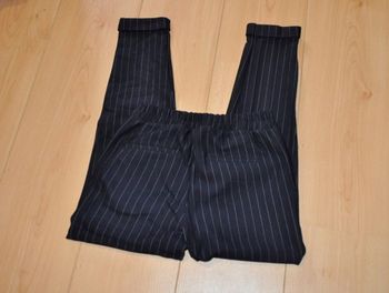 Bershka pantalon hiver noir t.XS tb état