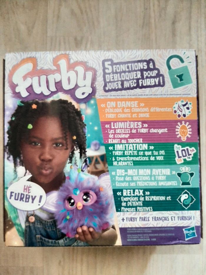 Peluche Interactive Furby - Violet - photo numéro 3