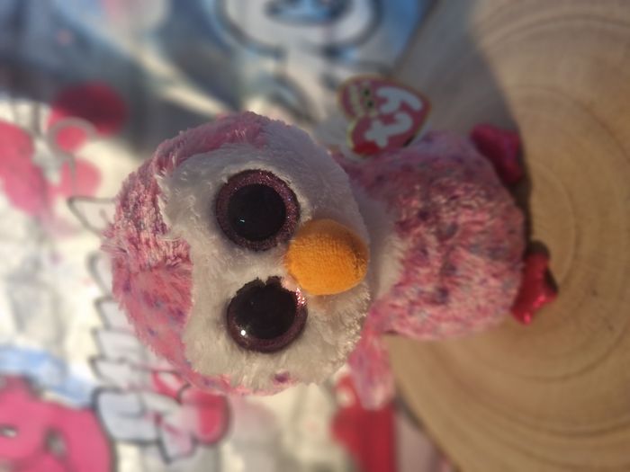 Peluche de collection Ty Beanie Boos Glider Pink Penguin pingouin nwt - photo numéro 8