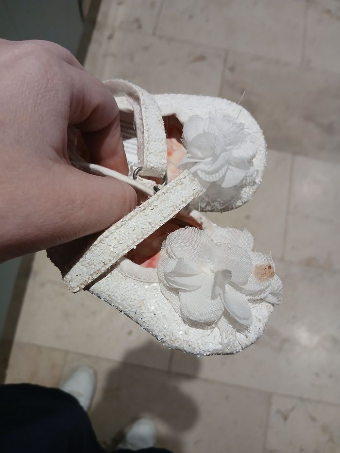 Ballerine bébé fille 3/6 mois - photo numéro 2