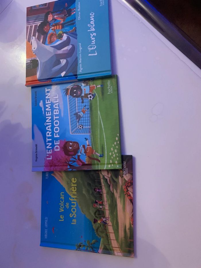 Lot 3 livres