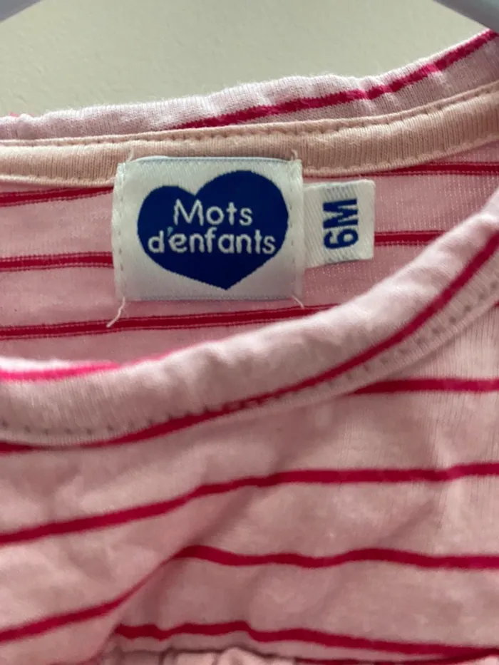T-shirt mots d’enfants - photo numéro 2
