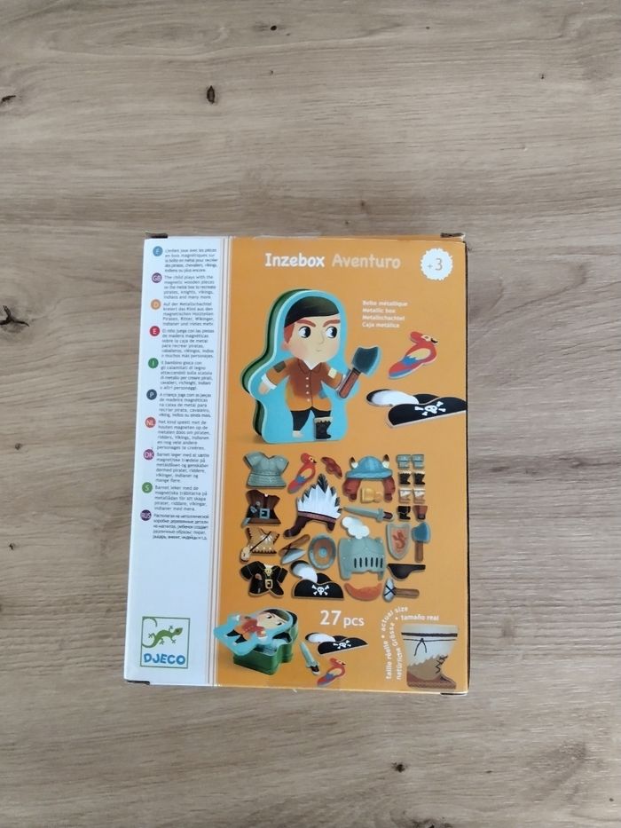 Jeu magnétique Inzebox Aventuro Djeco - photo numéro 2