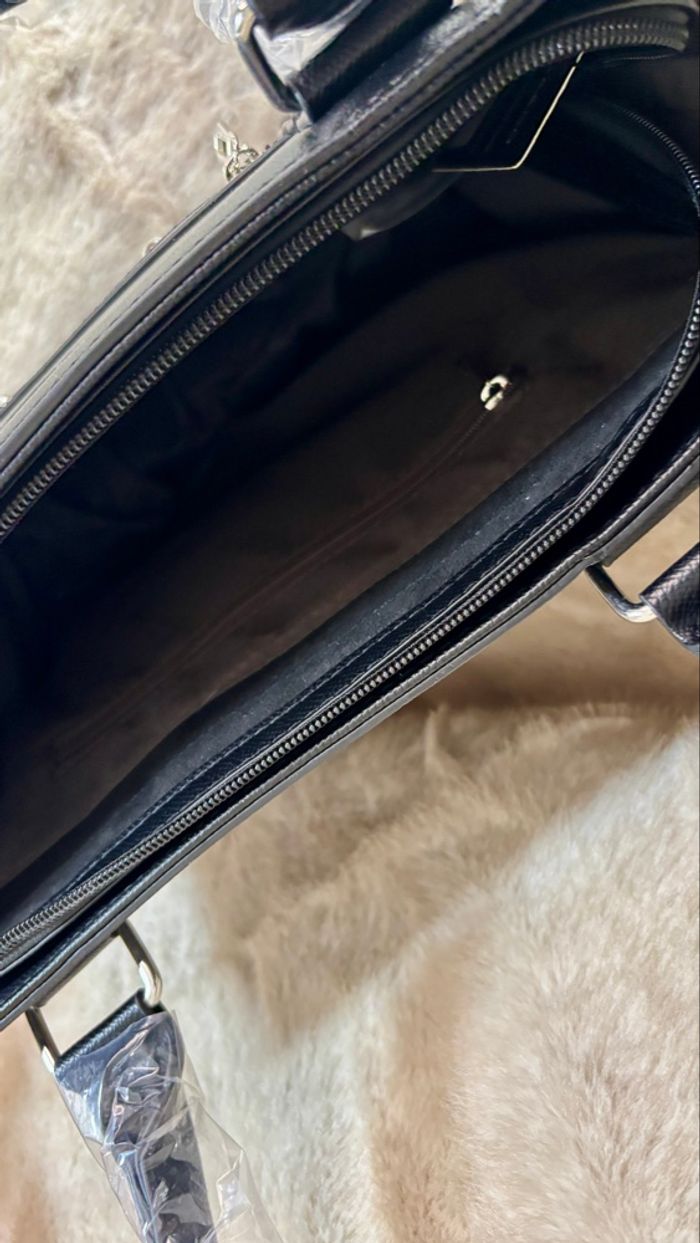 Sac cabas Flora & Co noir neuf avec étiquette – élégant & fonctionnel - photo numéro 6