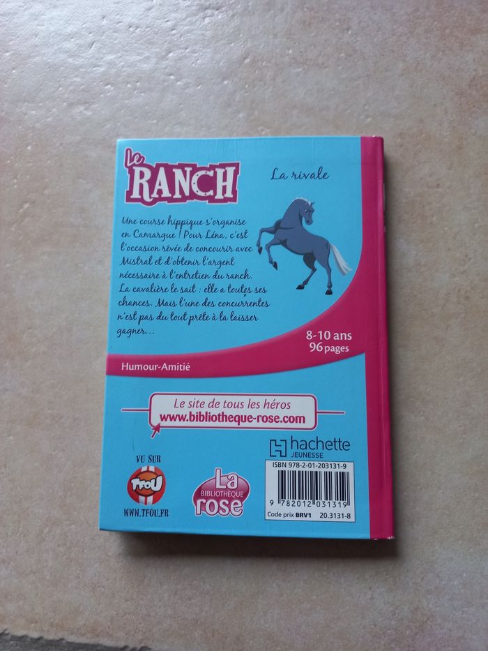 Livre bibliotheque rose le ranch tome 2 - photo numéro 3