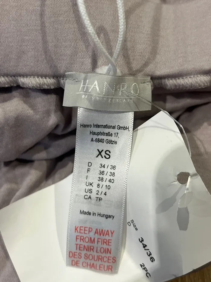 Pantalon de pyjama femme Hanro taille 36/38 neuf avec étiquette - photo numéro 6