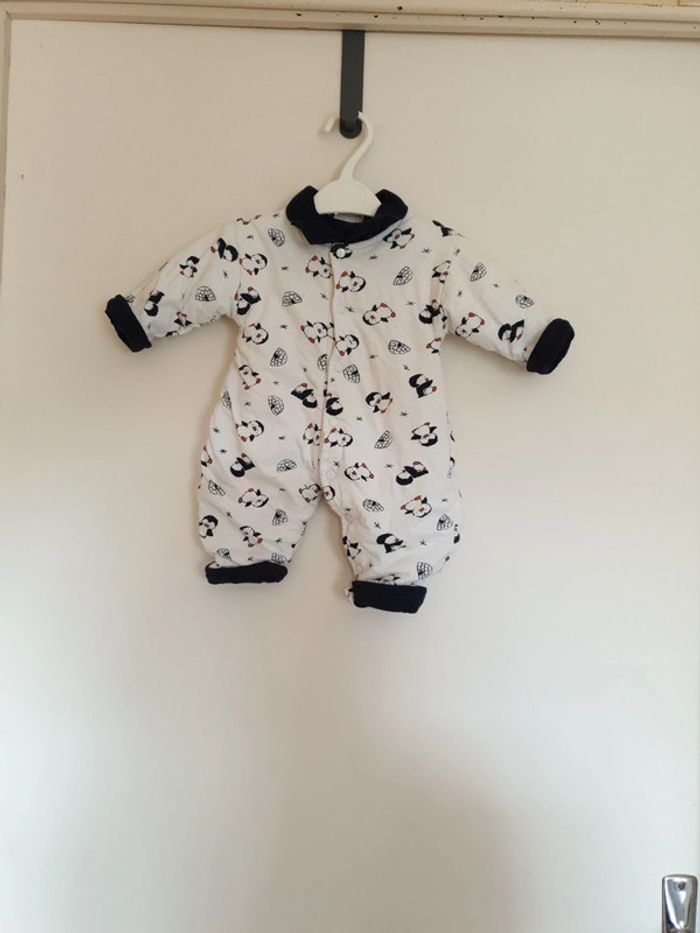 Combinaison épaisse 1 mois - 54cm