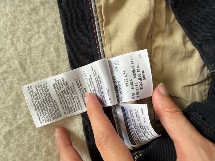 Pantalon cargo homme Dockers – Noir coupe droite – Taille W32 L34 (L) - photo numéro 4