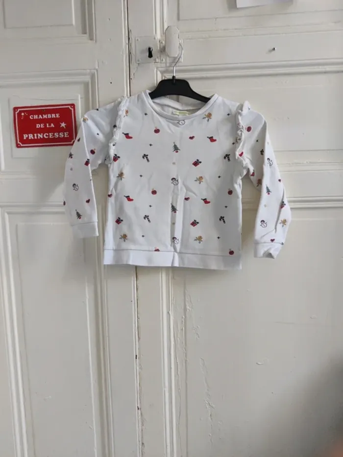 Sweat noël Vertbaudet 5 ans