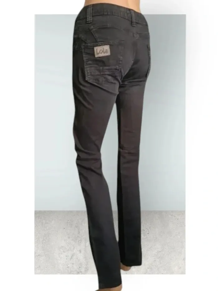 Jean vintage y2k LOIS ,coupe slim ,taille basse , texture stretch - photo numéro 7