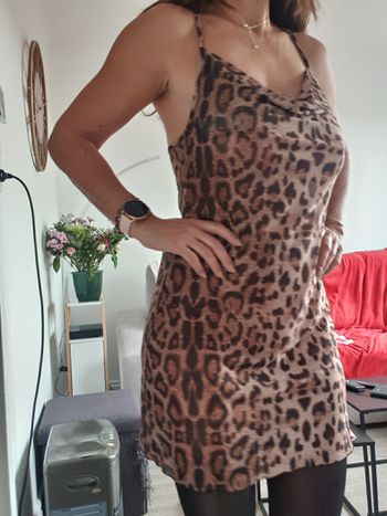Robe léopard 
