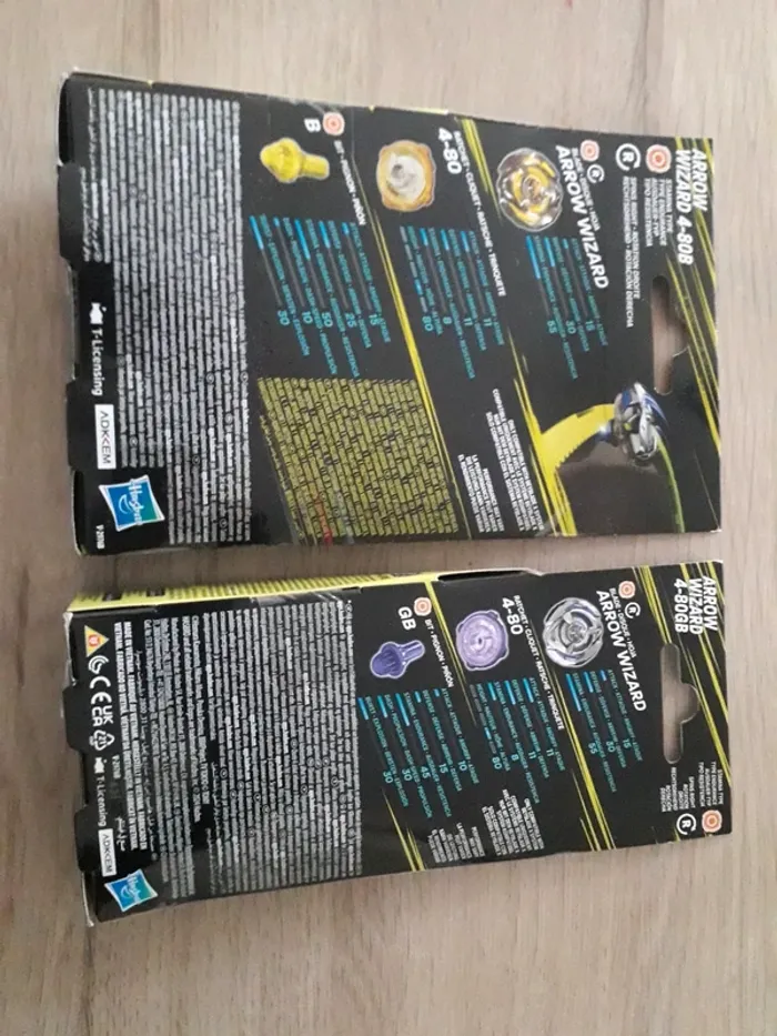 lot 2 toupies Beyblade de Hasbro - photo numéro 2