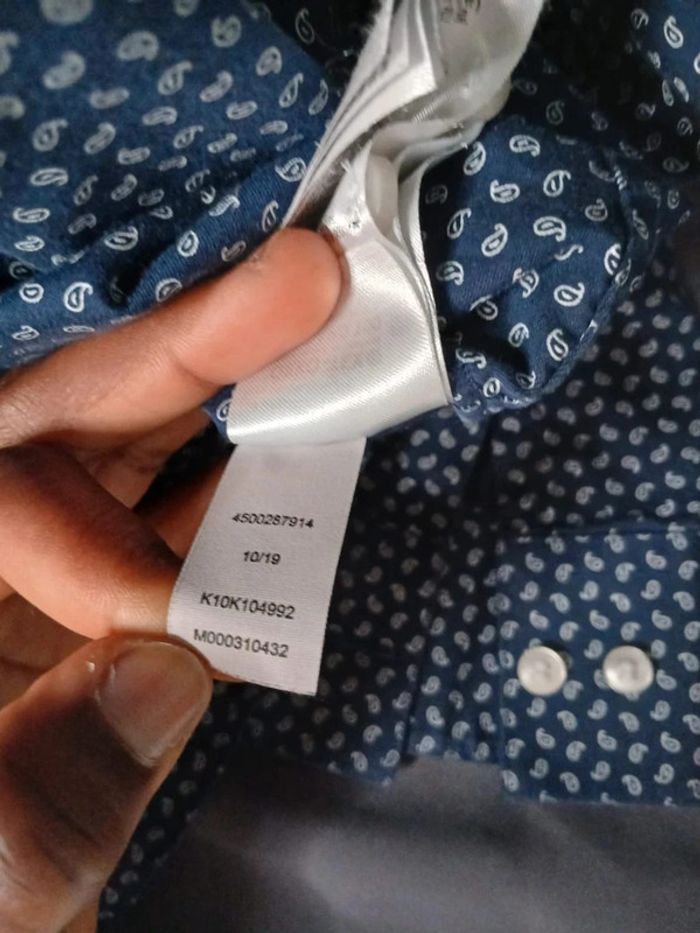 Chemise calvin Klein 42 L - photo numéro 7