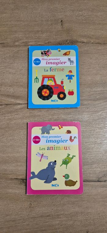 Lot livres imagiers