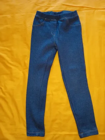 Legging polaire fille 5/6 ans