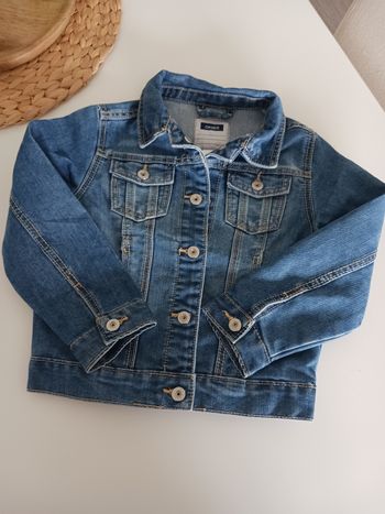 Veste en jean fille