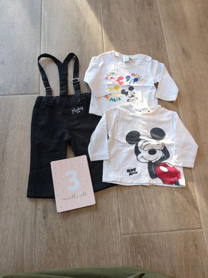 Ensemble Mickey 3mois