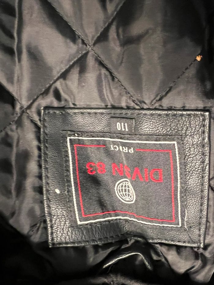Veste en cuir C&A garçon - photo numéro 6
