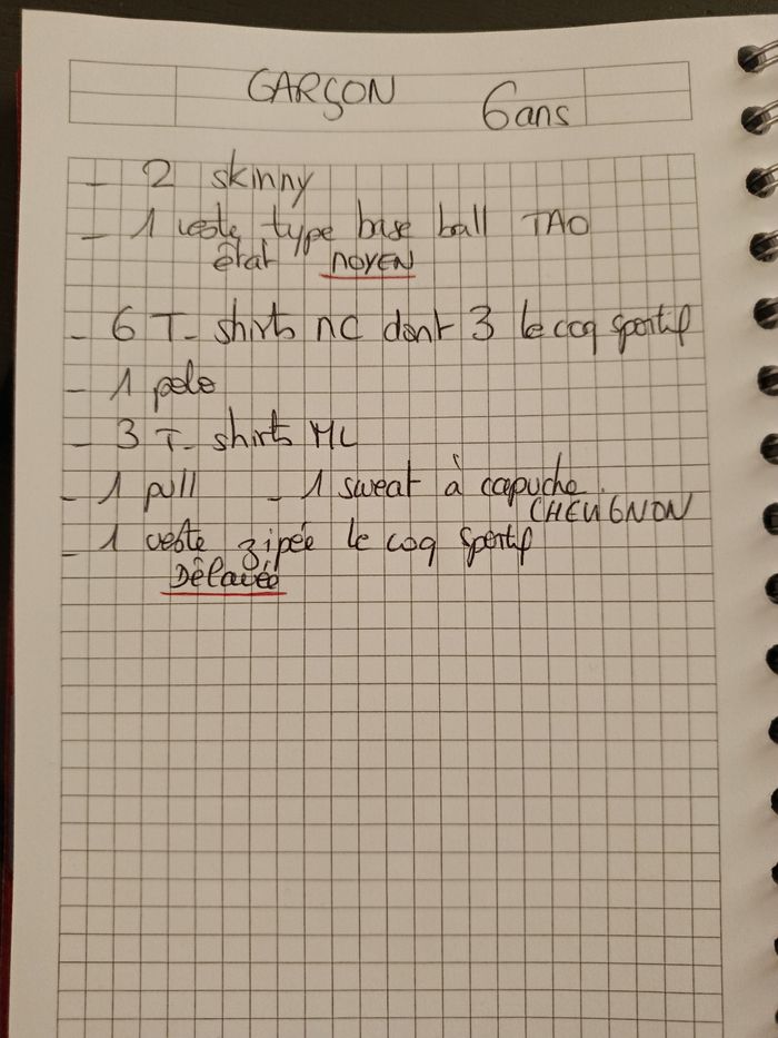 Lot vêtements garçon 6 ans - photo numéro 7