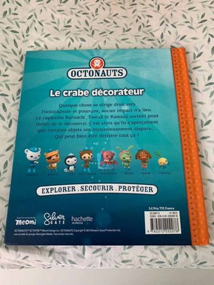 Livre les Octonauts - Le crabe décorateur - photo numéro 2
