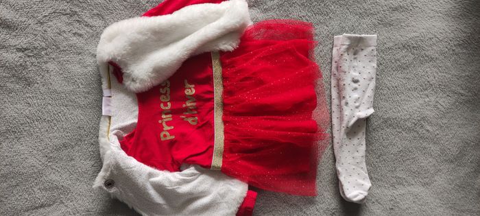 Ensemble trois pièces Noël Pommette 6 mois