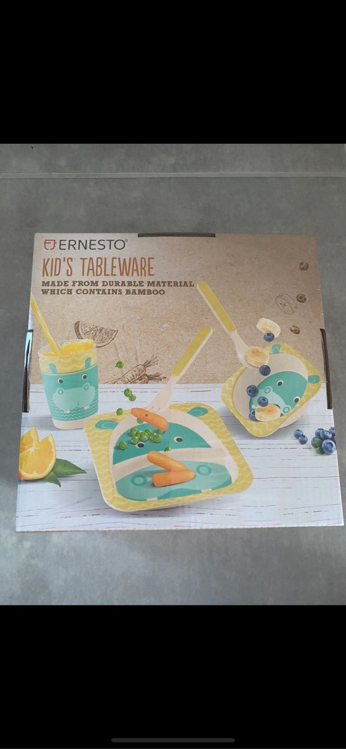 Set de repas Hippopotame Ernesto - photo numéro 10
