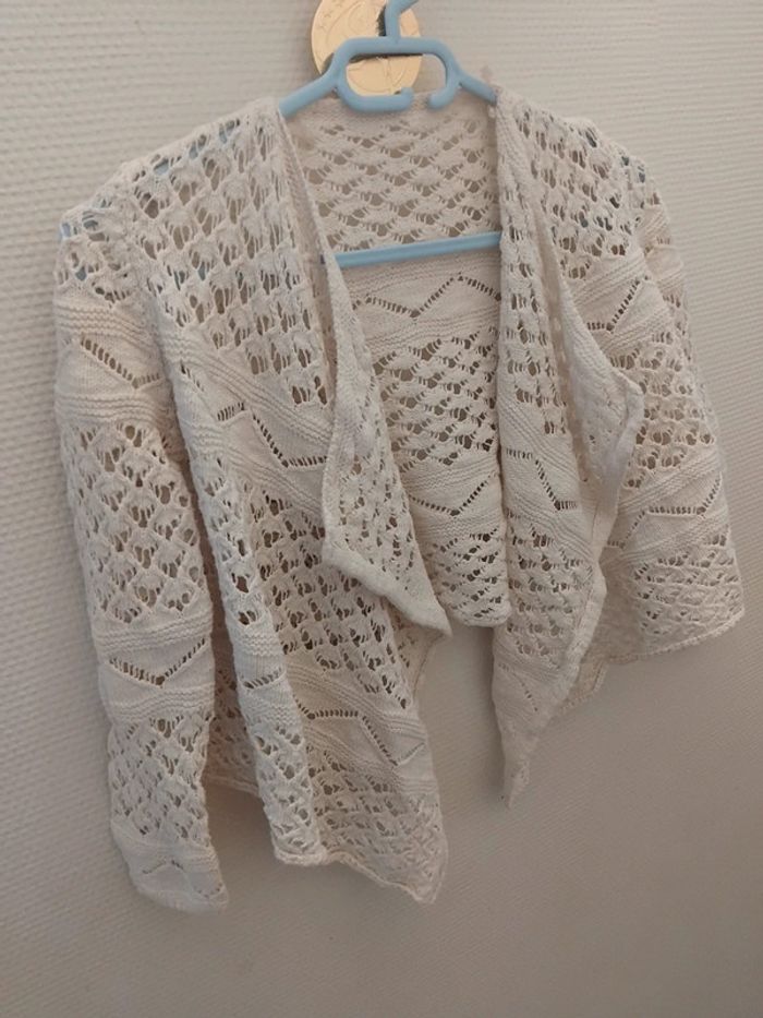 Gilet dentelle fille 8ans - photo numéro 6