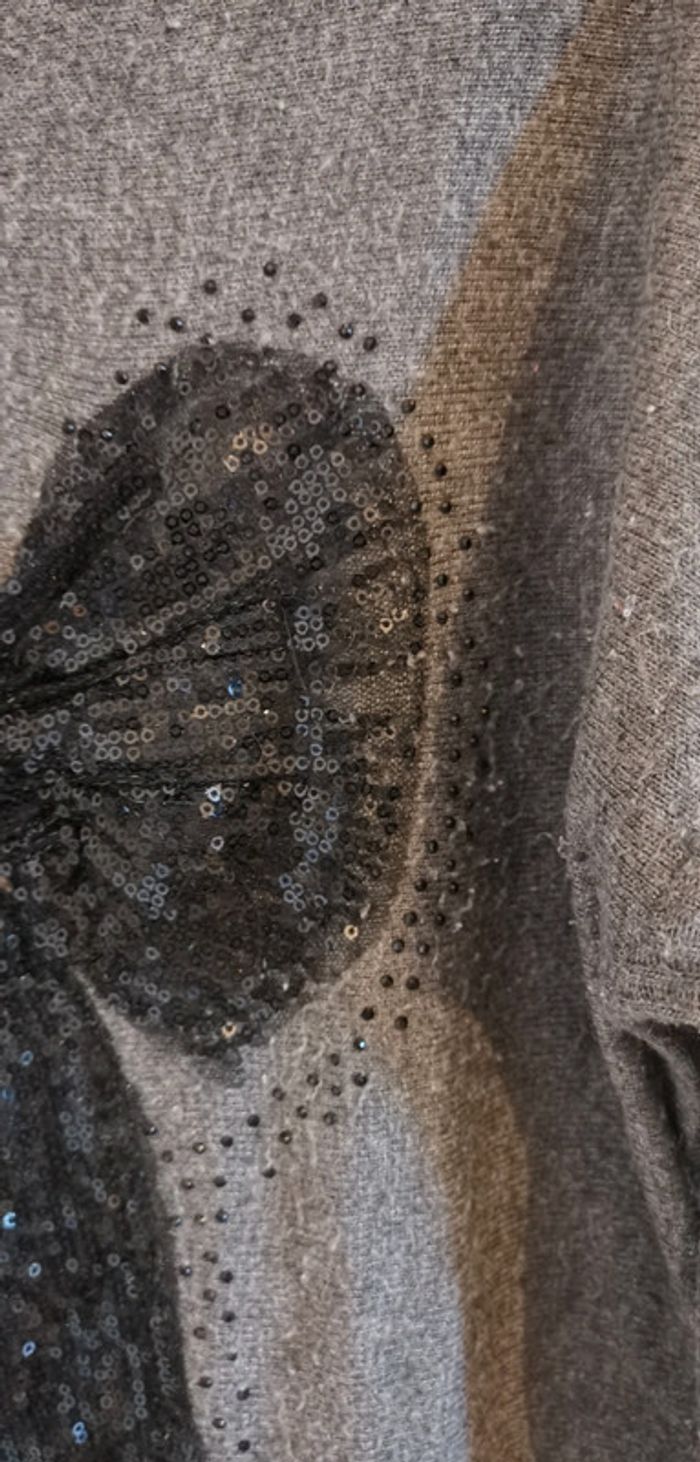 Pull large gris T.S - photo numéro 4