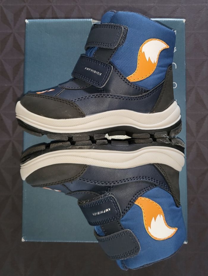 Bottes neige pluie 23 Geox fox bleues - photo numéro 2