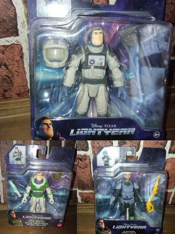 Lot de 3 figurines Buzz l'éclair le film