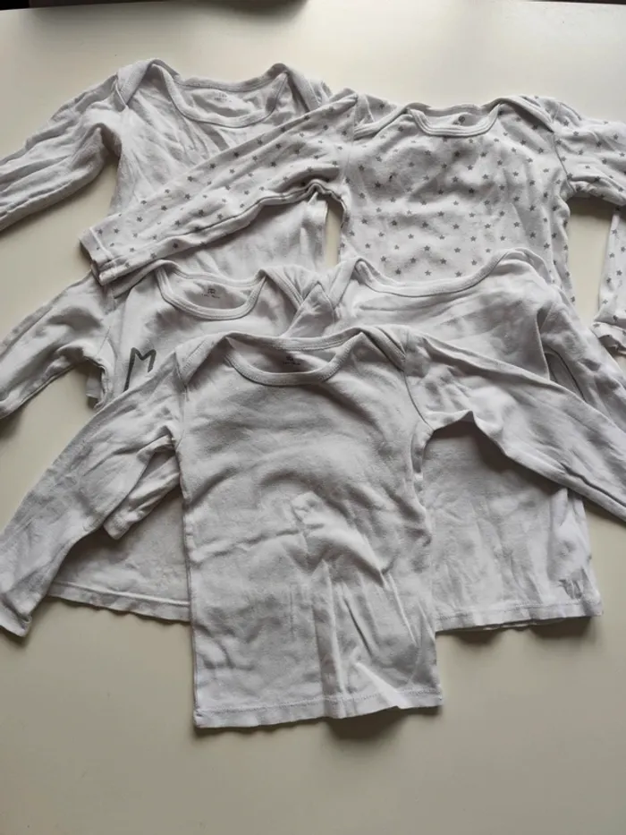 Lot de 5 maillots de corps