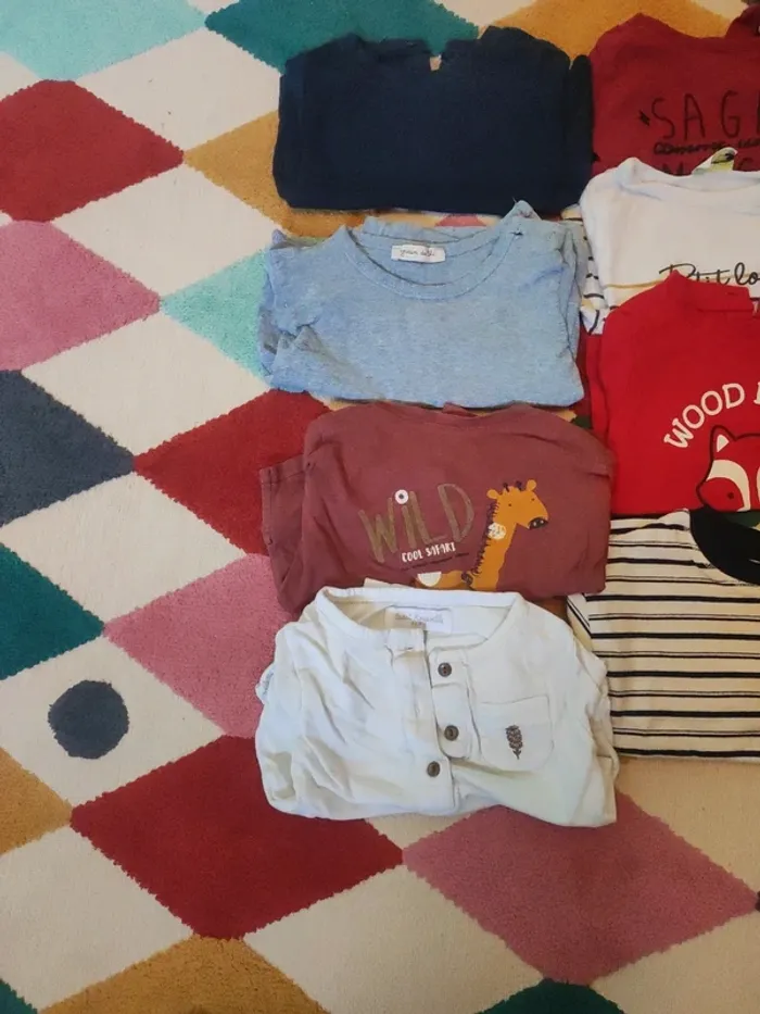 T-shirts manches longues 6 mois - photo numéro 2