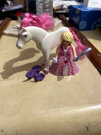 Set Playmobil la princesse et son cheval réf : 6166
