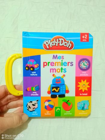 Play Doh Mes premiers mots livre imagier