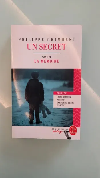 Livre "Un secret" de Philippe Grimbert
