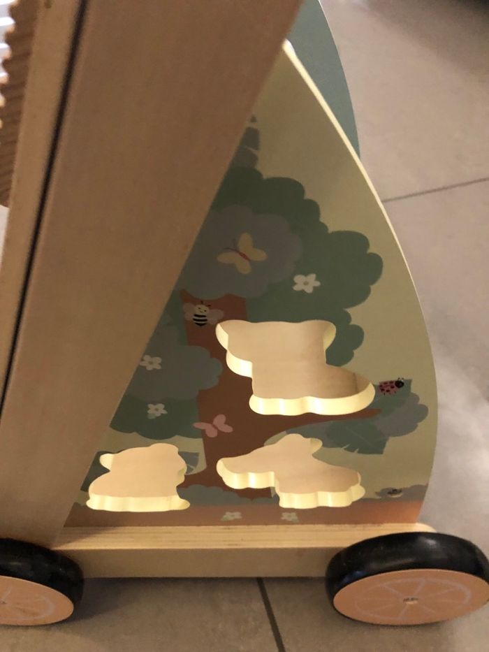 Trotteur bébé bois - photo numéro 4