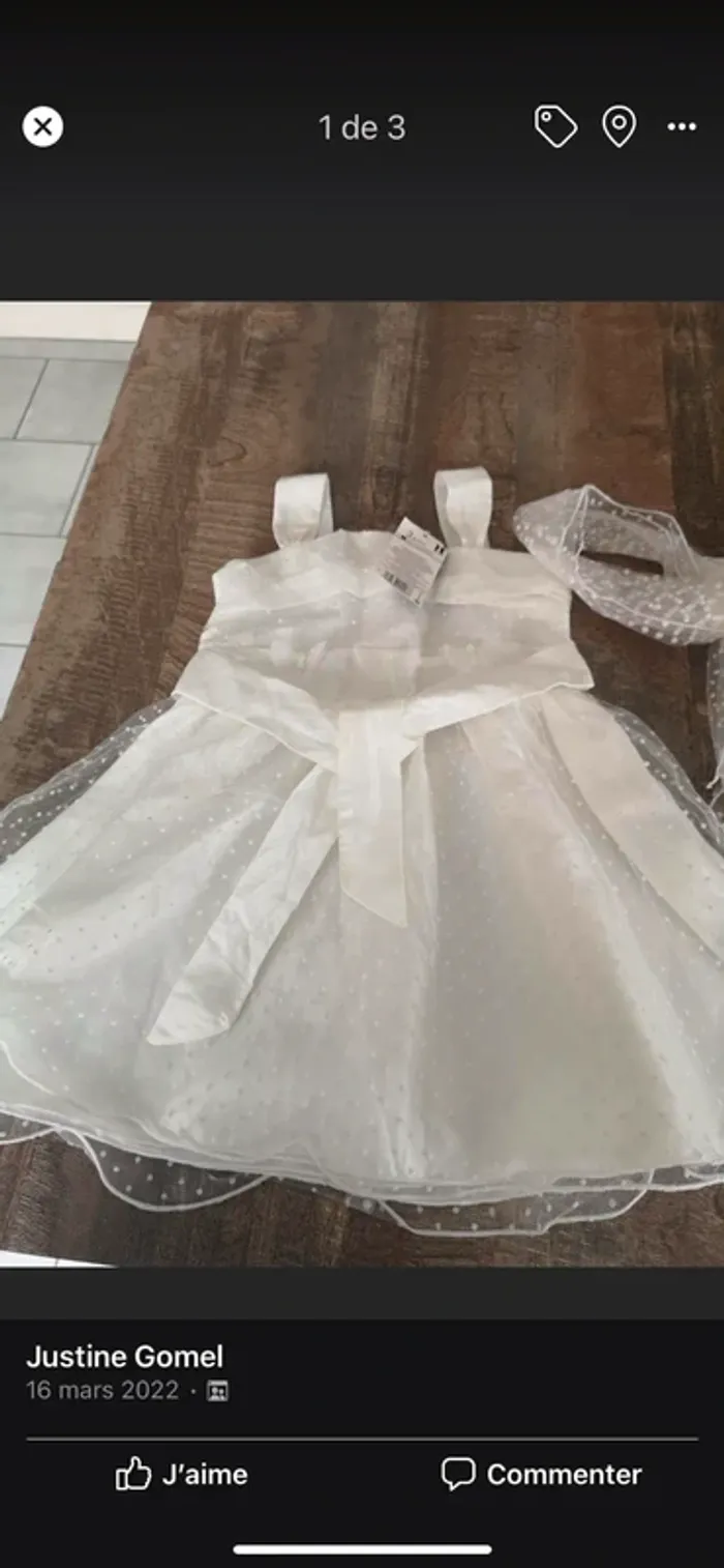 Robe de cérémonie neuve