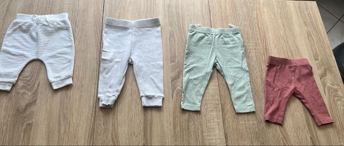 Lot de 4 legging taille 3 mois