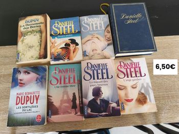 Lot de Livres de Danielle Steel et Bernadette Dupuy 