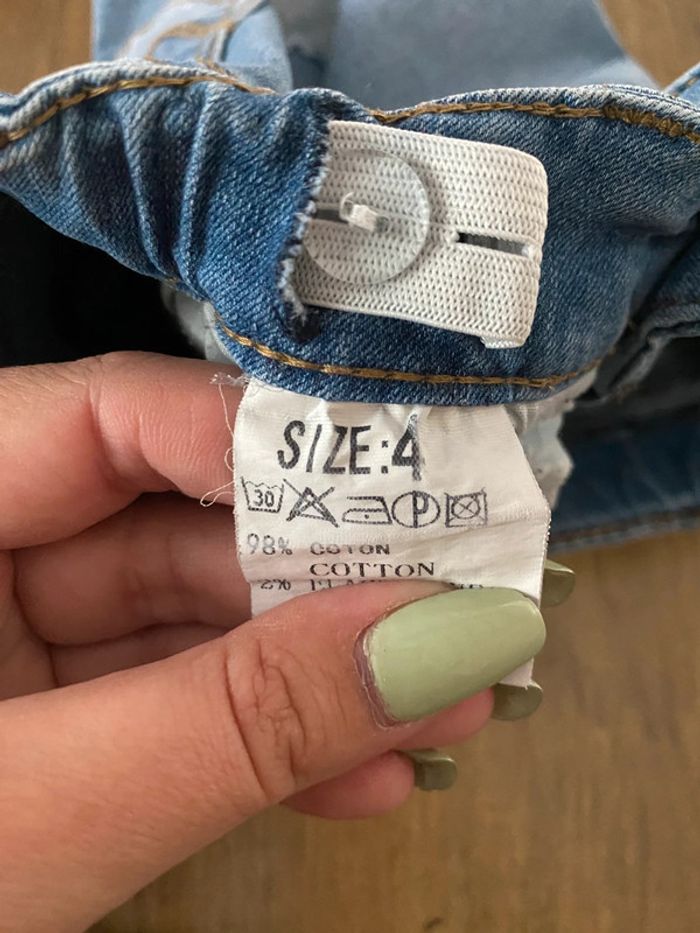 Jupe en jeans 4 ans - photo numéro 3