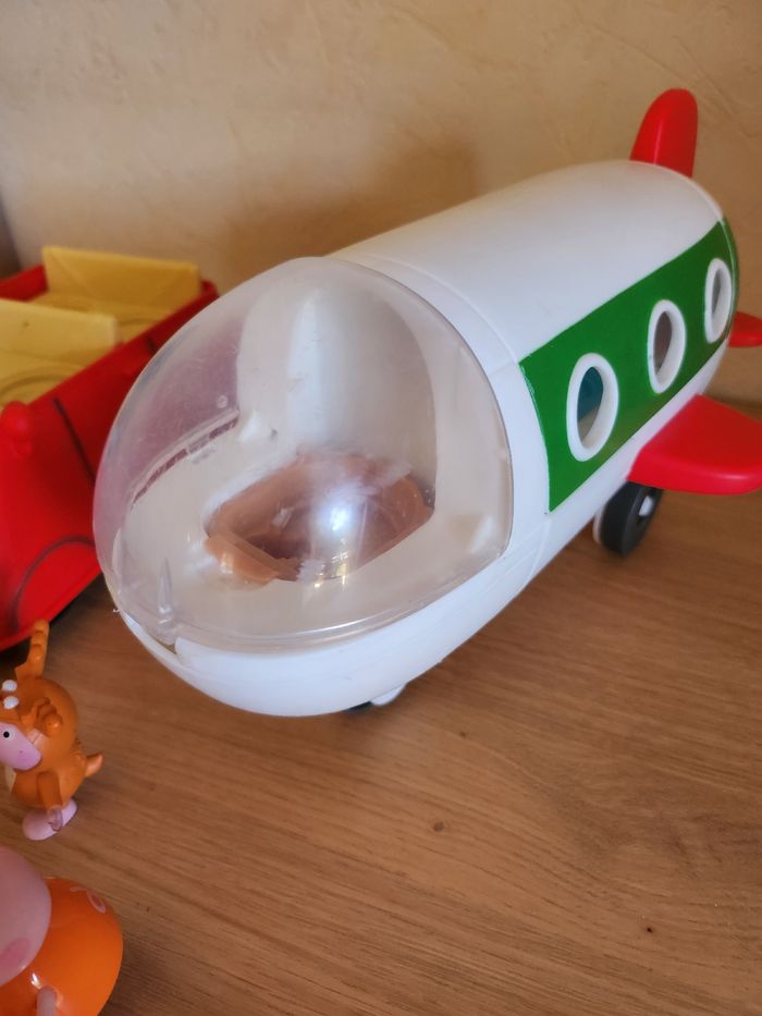 Voiture + avion peppa pig - photo numéro 6