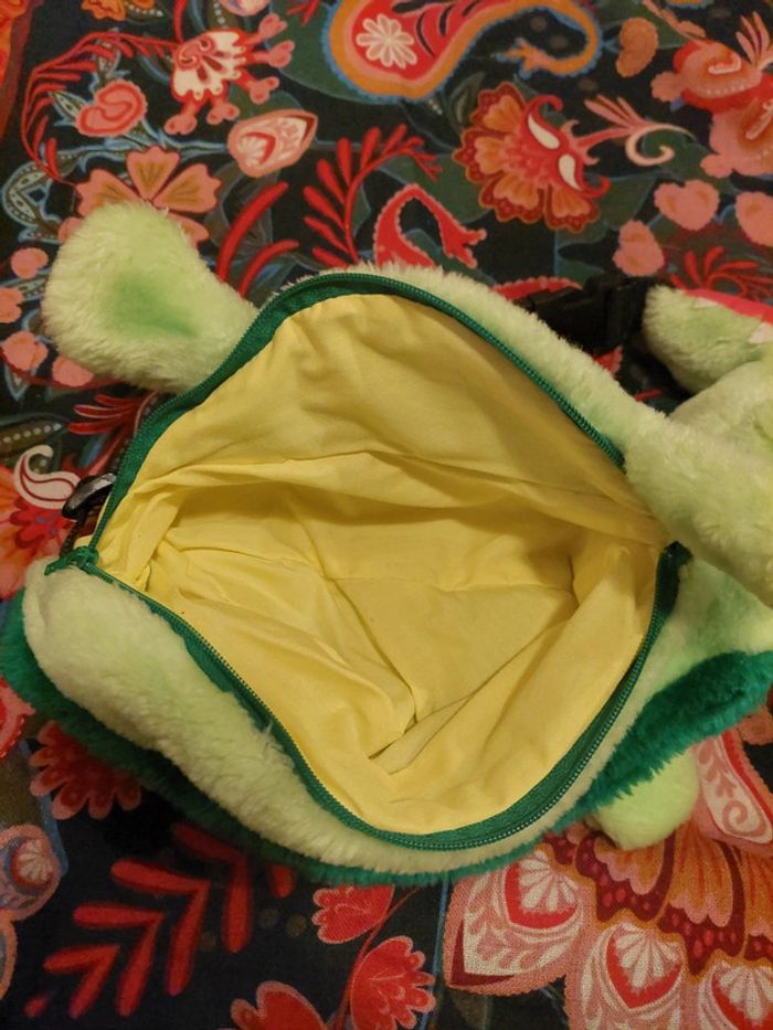 Ikea - sac banane en peluche crocodile vintage - photo numéro 4